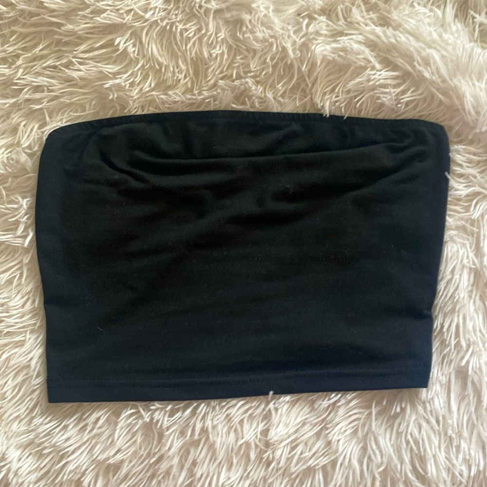 SHEIN Black Tube Top